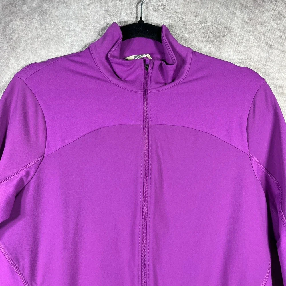 Duluth Trading Co. Avant-Garden Jacket Womens Small Purple Full Zip Gardening